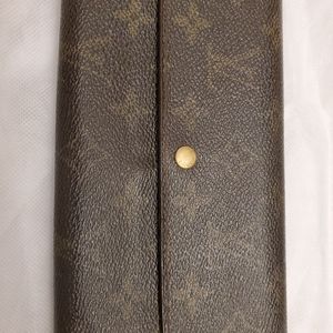 Vintage Authentic louis vuitton Sara wallet